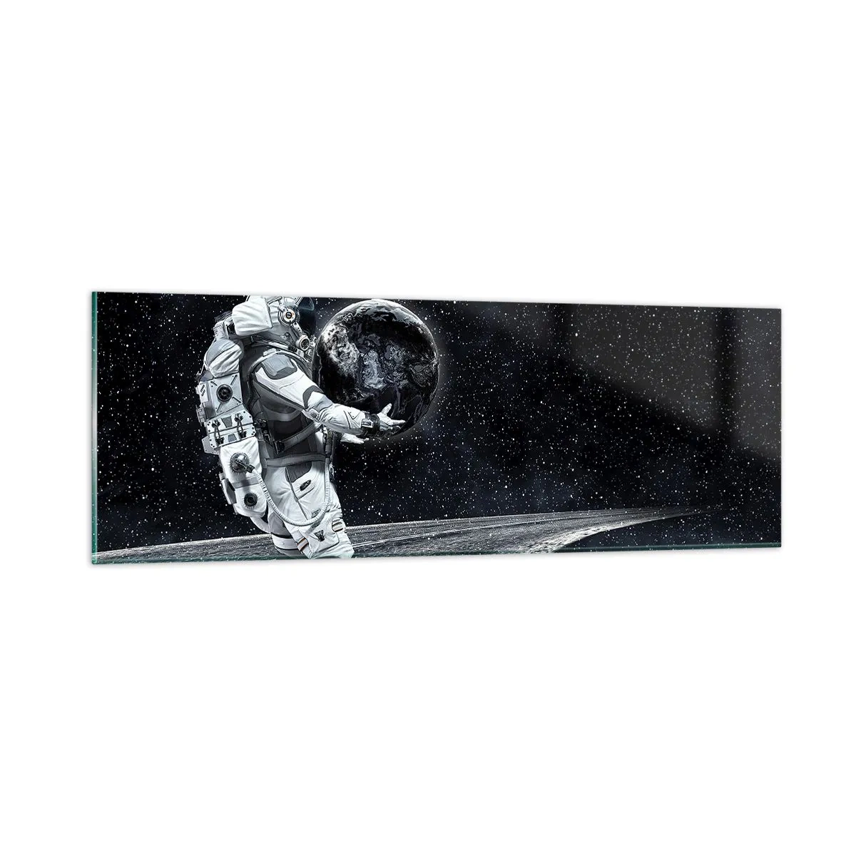 Obraz na szkle - Na Mlecznej Drodze - 90x30 cm