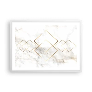 Plakat w białej ramie - Widok na nieskończoność - 70x50 cm