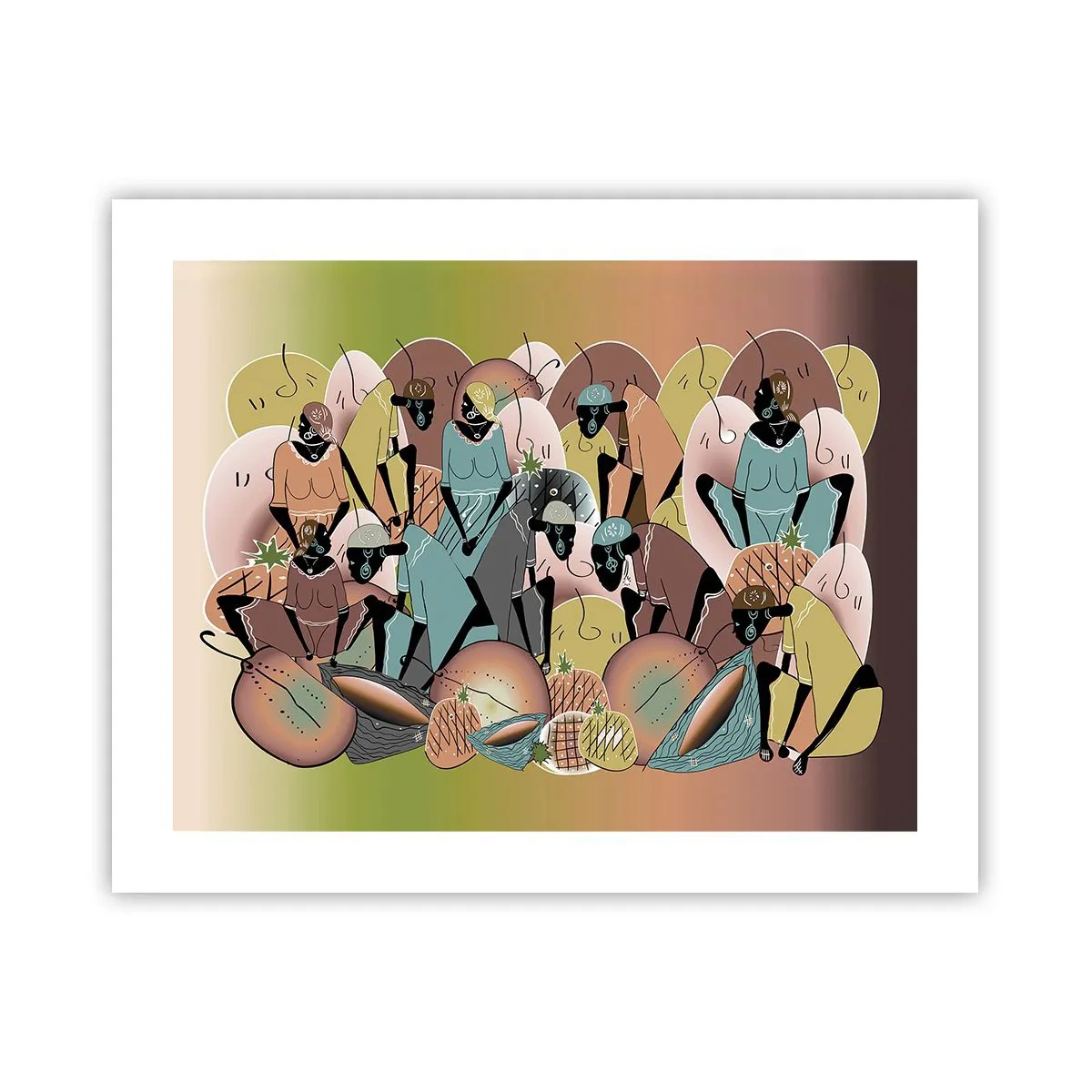 Plakat - Nadchodzi wielkie święto - 50x40 cm