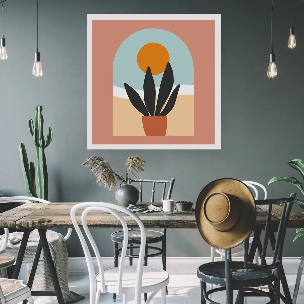 Plakat - Drobne radości - 60x60 cm