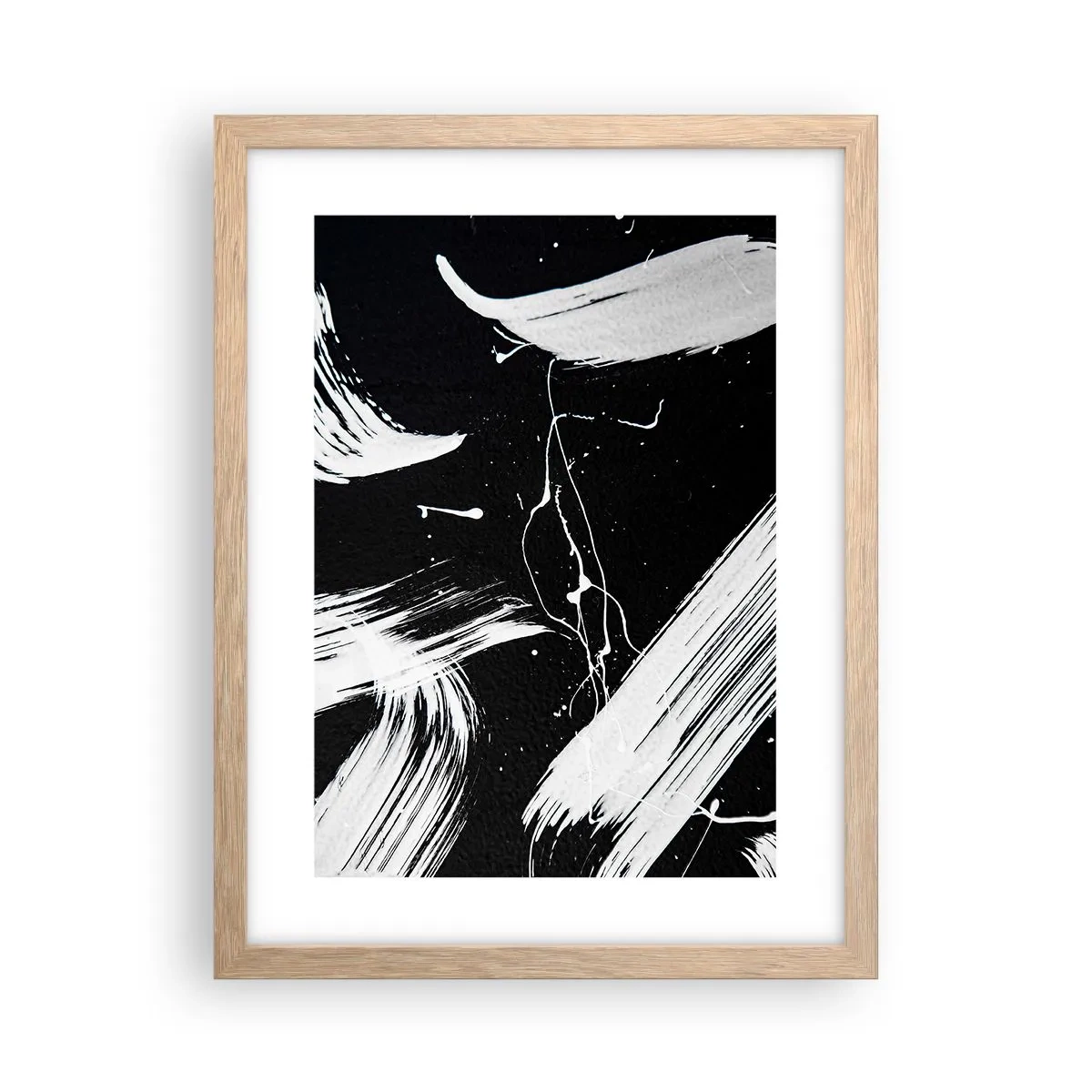 Plakat w ramie jasny dąb - Przełamać mrok - 30x40 cm