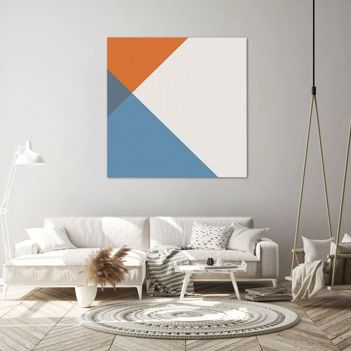 Obraz na płótnie - Pod kątem… - 50x50 cm