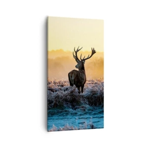 Obraz na płótnie - Koronowany na swoich włościach - 55x100 cm