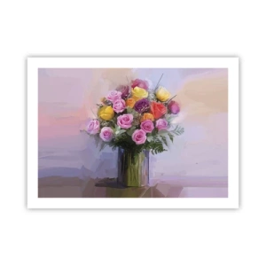Plakat - Zatrzymane piękno - 70x50 cm