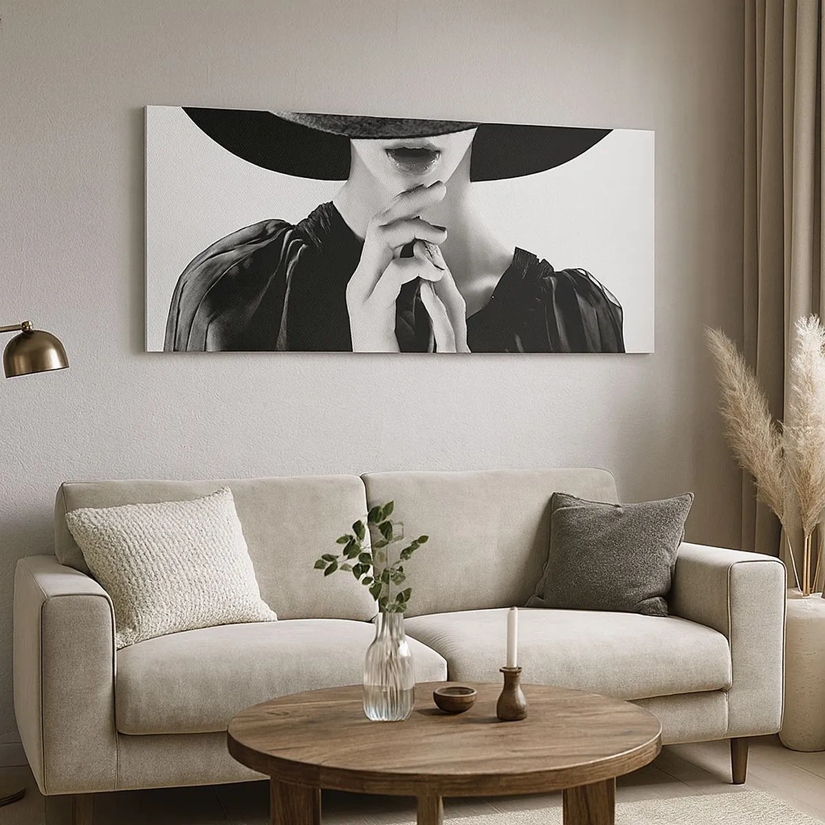 Obraz na płótnie - Skryte piękno - 100x40 cm