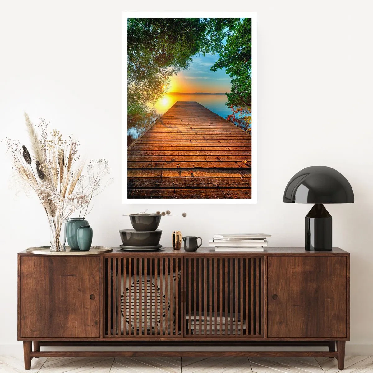 Plakat - Nie śpiesz się, usiądź - 30x40 cm