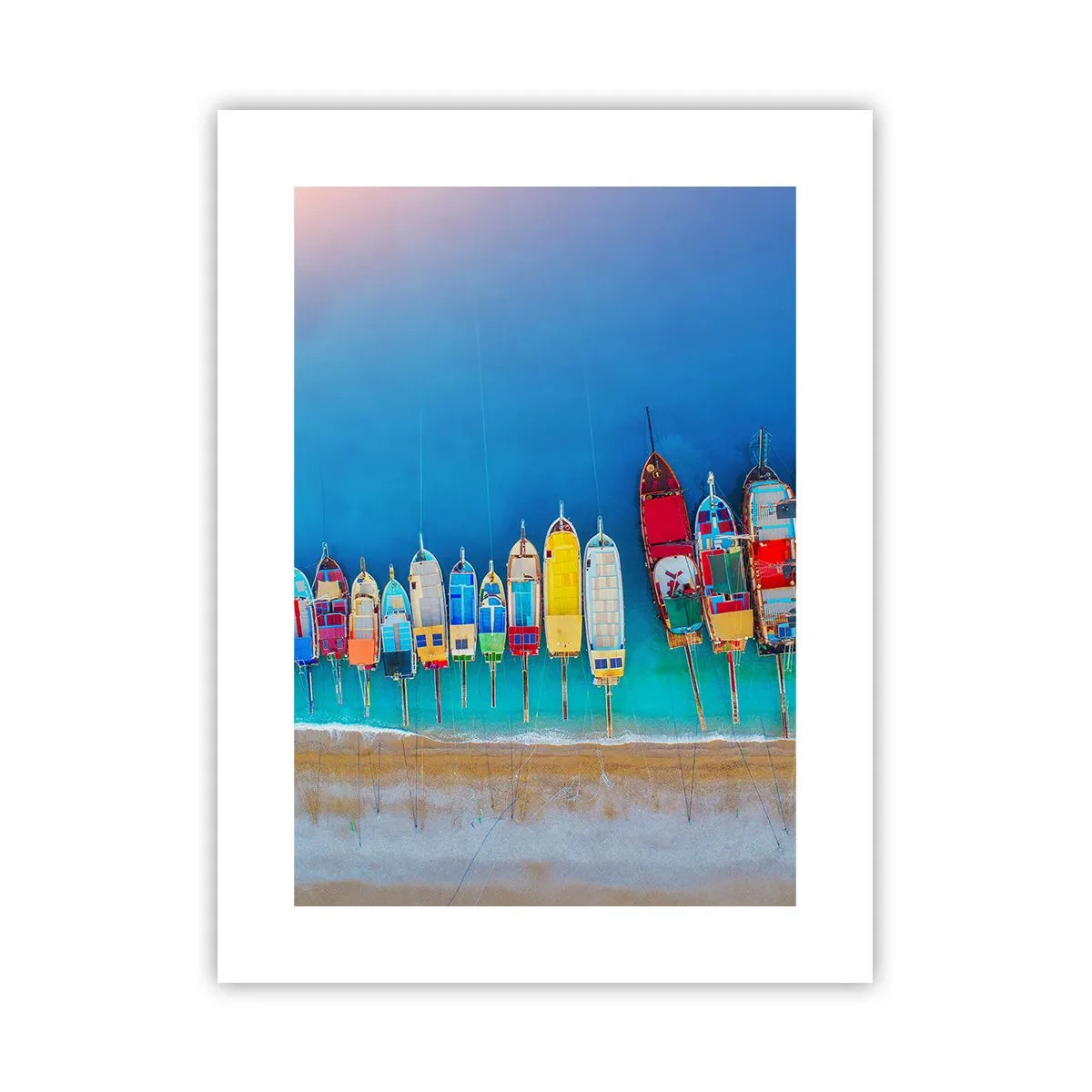 Plakat - Z lotu ptaka - 30x40 cm