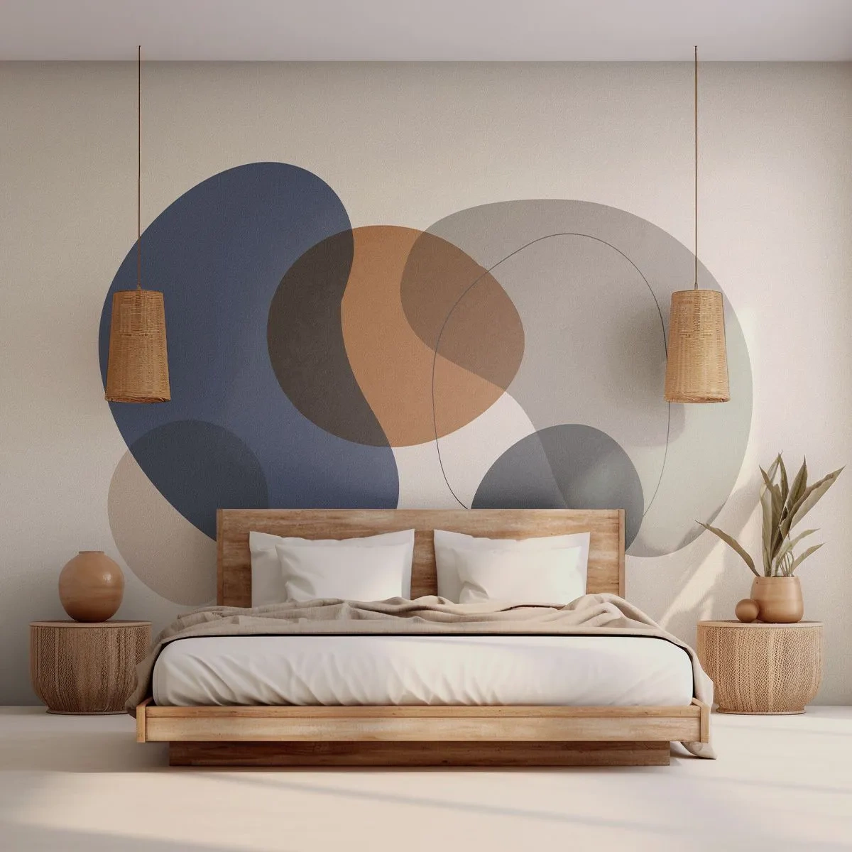 Fototapeta Standard Eco - Krople barw - Abstrakcja, Sztuka, Grafika - 350x256 cm