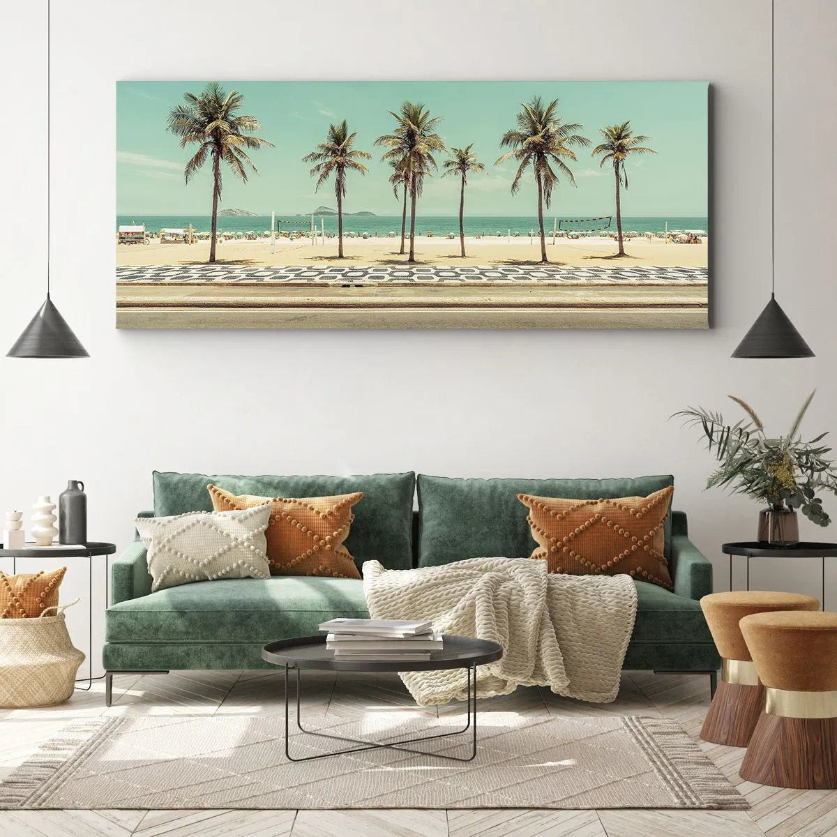 Obraz na płótnie - Na straży plaży - 100x40 cm