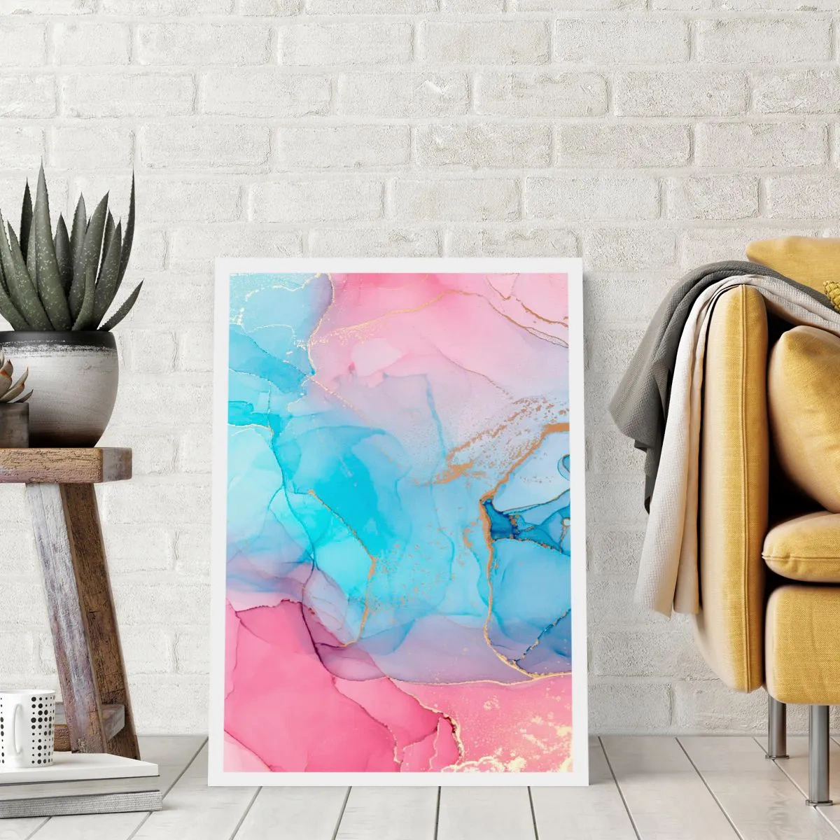 Plakat - Spotkanie i przenikanie - 61x91 cm