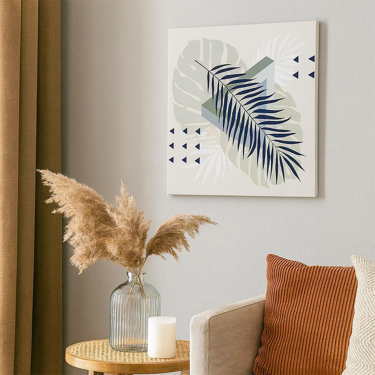 Obraz na płótnie - Natura i geometria – dwa porządki? - 30x30 cm