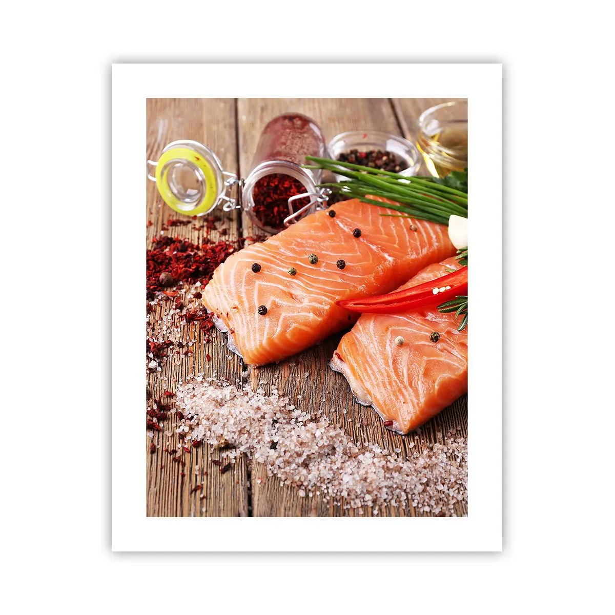 Plakat - Norweska przygoda w kuchni - 40x50 cm