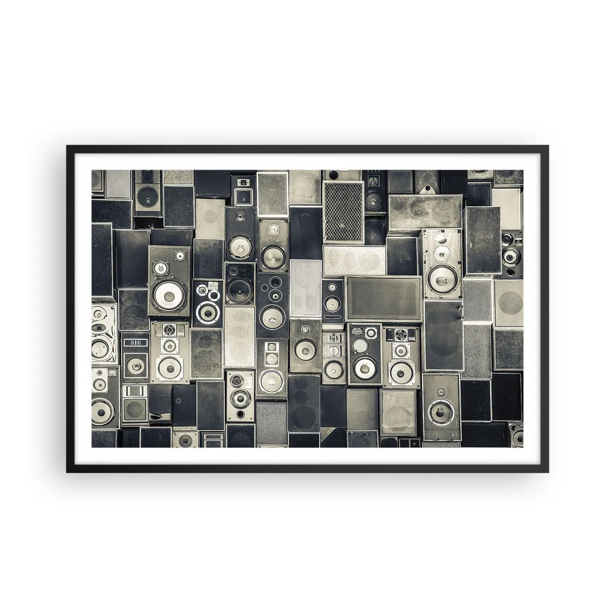 Plakat w czarnej ramie - I wszystko gra - 91x61 cm