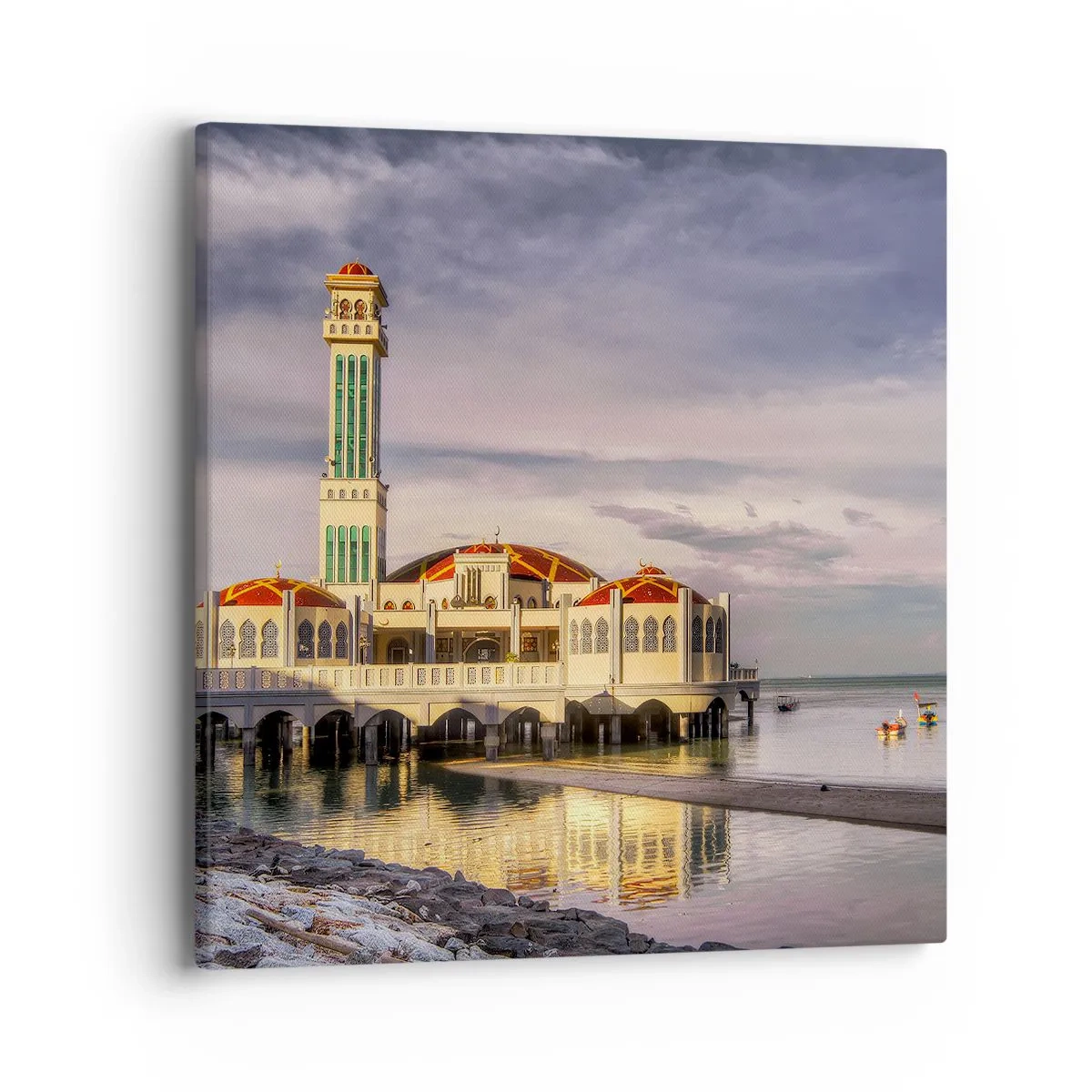 Obraz na płótnie - Swiątynia natury - 40x40 cm