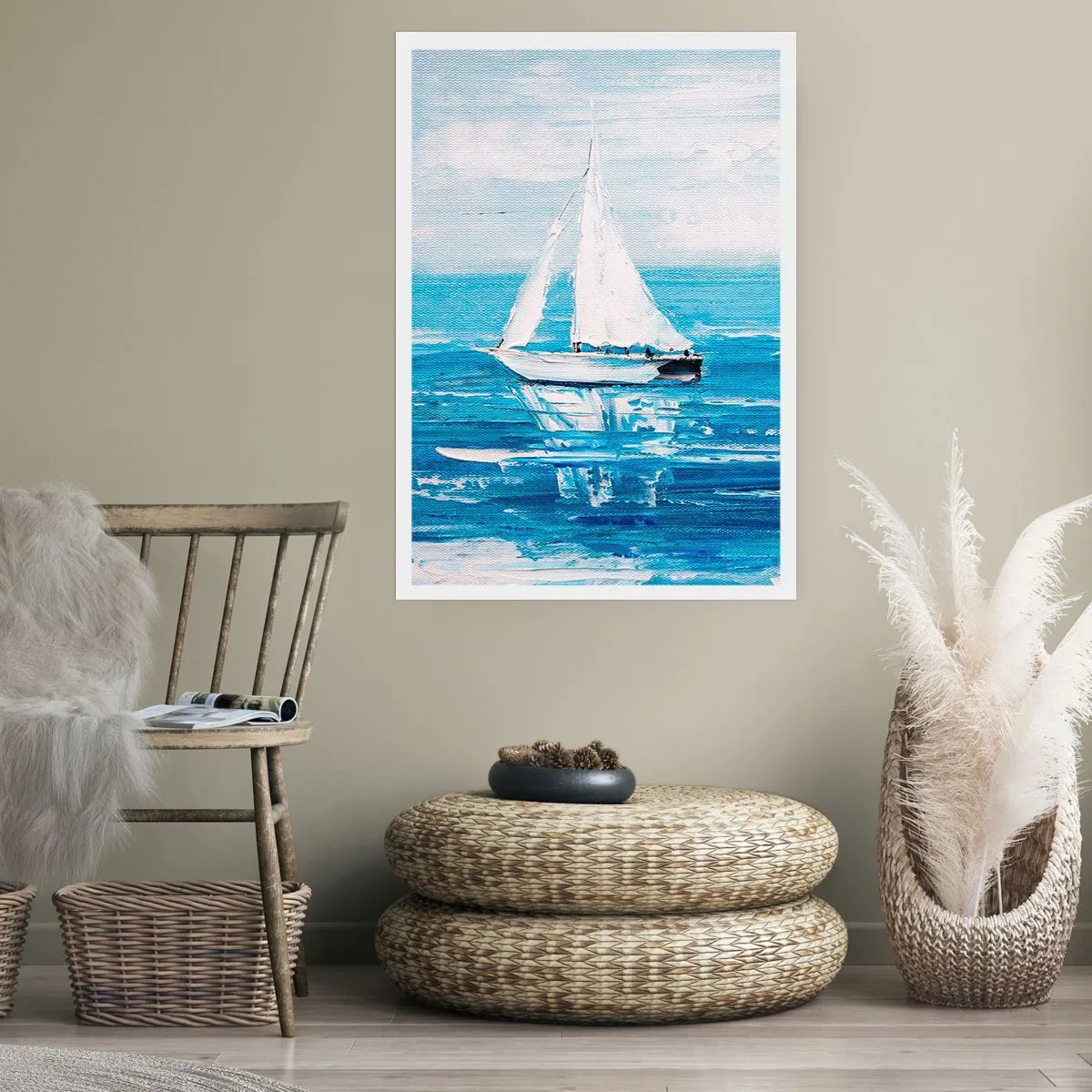 Plakat - Z przyjacielem u boku - 40x50 cm