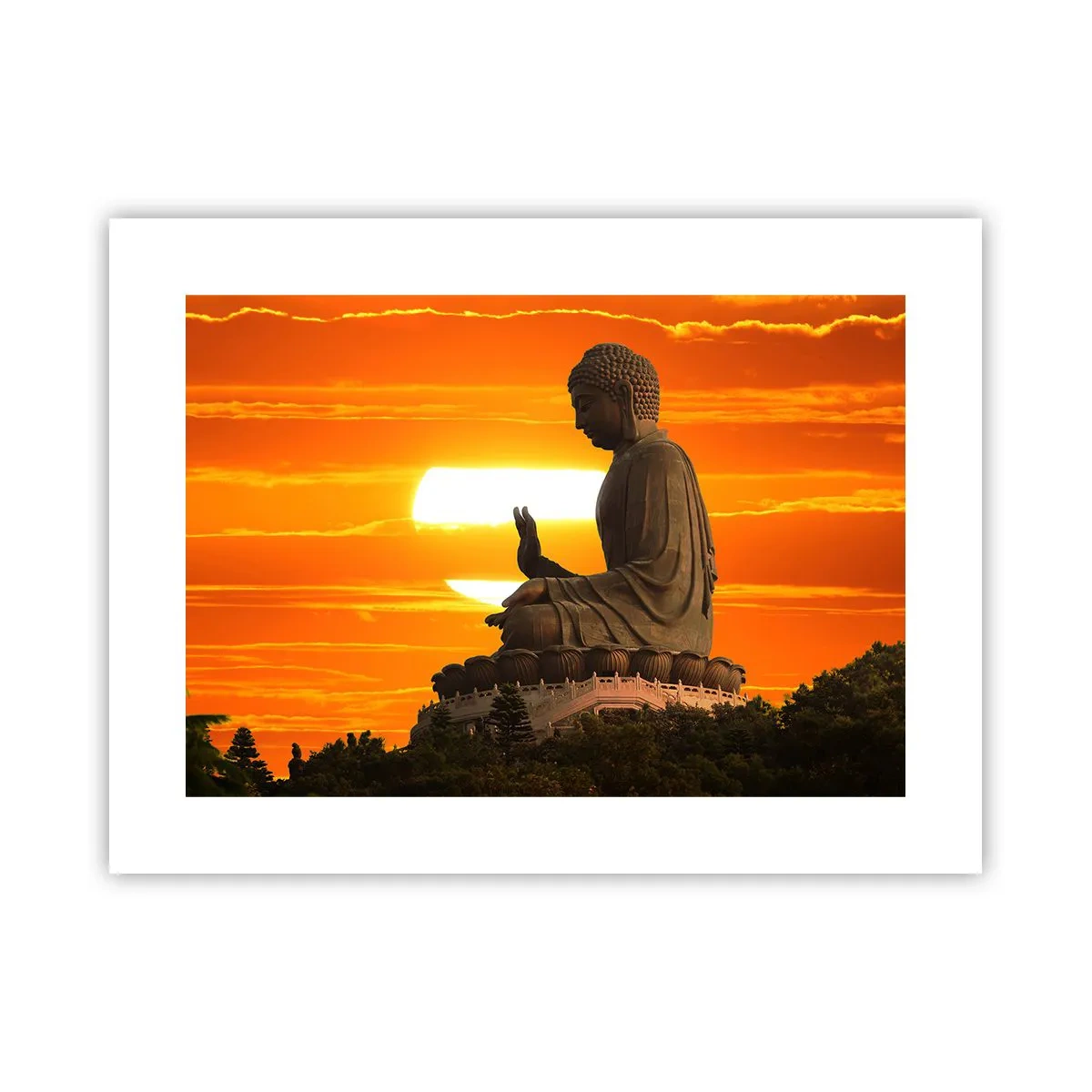 Plakat - Bez strachu przed światem - 40x30 cm