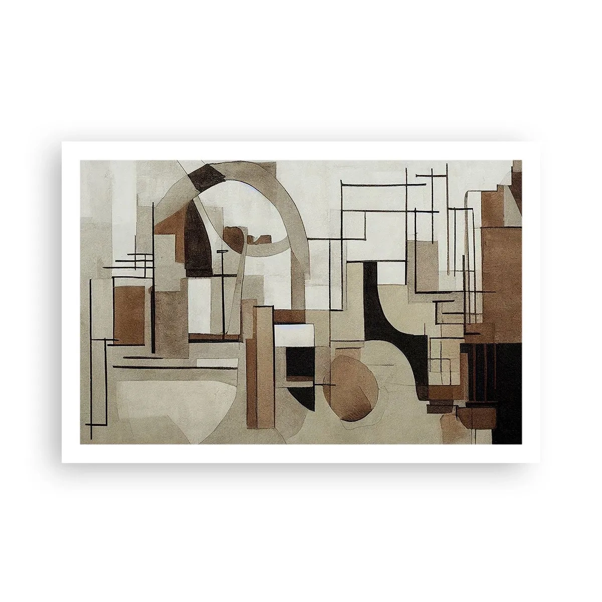 Plakat - Pejzaż miejski 2.0 - 91x61 cm