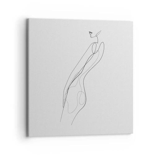 Obraz na płótnie - Zaledwie obietnica - 70x70 cm