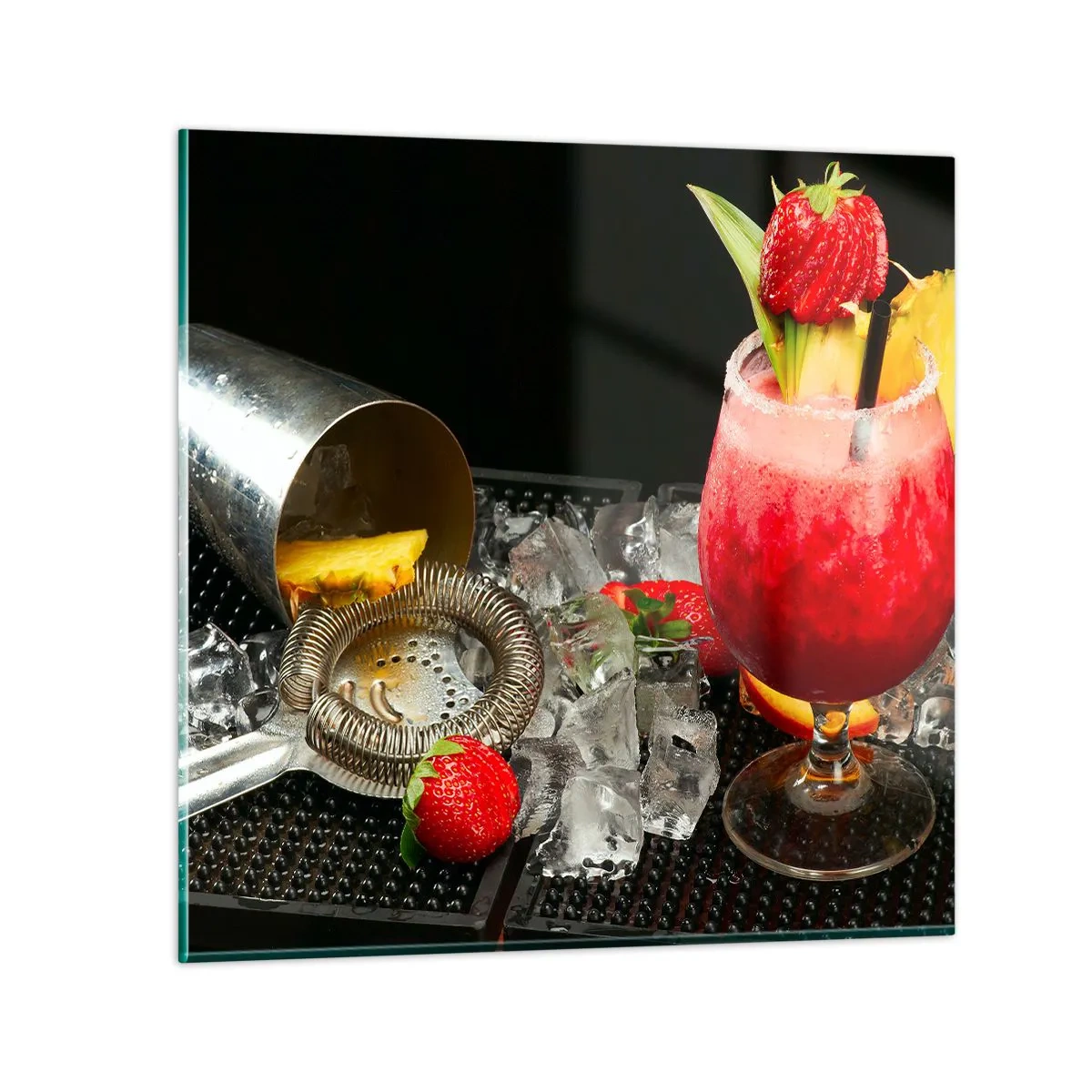 Obraz na szkle - Wyczarować smak - 40x40 cm