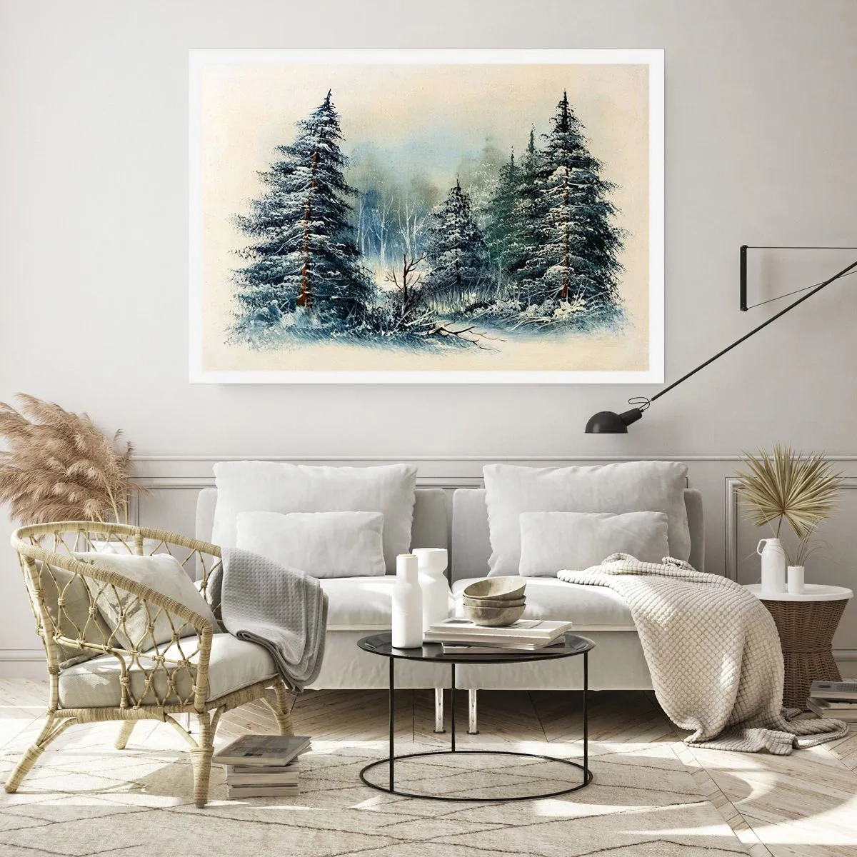 Plakat - Gotowe do Świąt - 50x40 cm