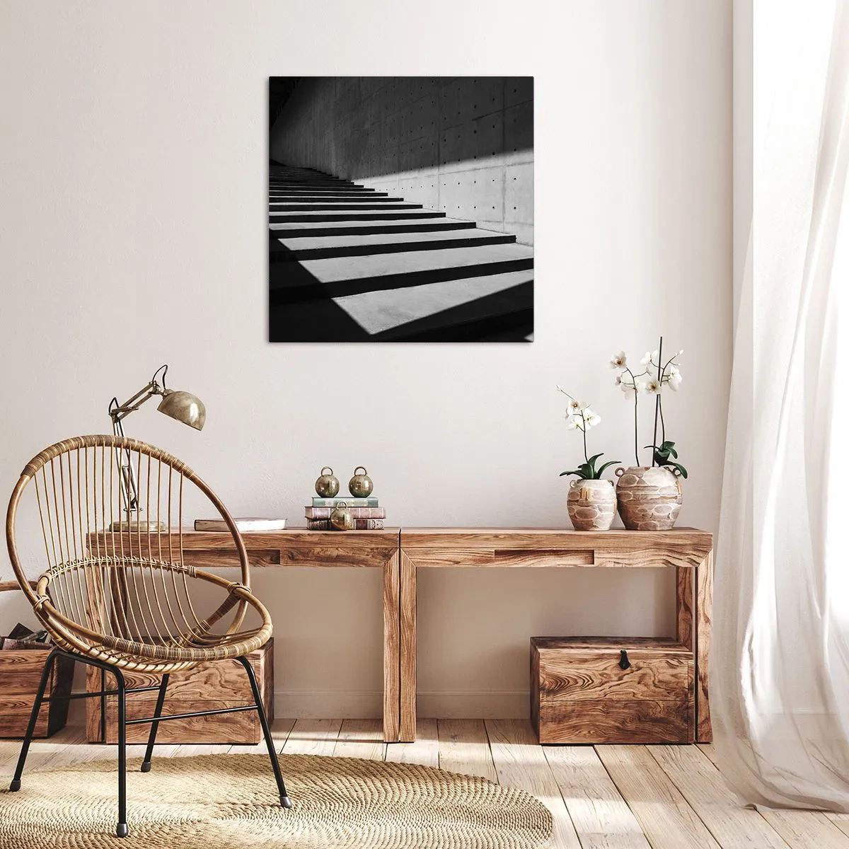 Obraz na płótnie - Surowa uroda modernizmu - 30x30 cm
