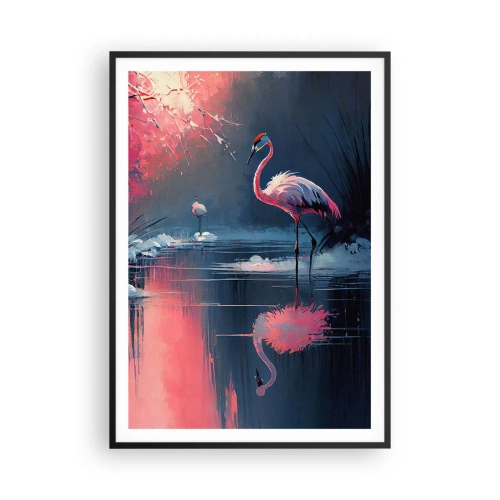 Plakat w czarnej ramie - Ptasie ustronie - 70x100 cm