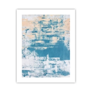 Plakat - Przez lodowy sopel - 40x50 cm