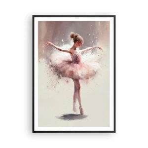 Plakat w czarnej ramie - Jak młody ptak - 70x100 cm