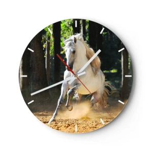 Zegar ścienny - Jak z powieści fantasy - 40x40 cm