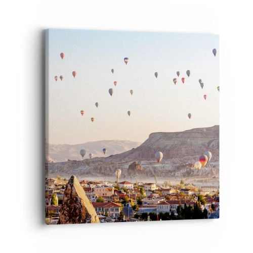 Obraz na płótnie - Jak statki na niebie - 40x40 cm