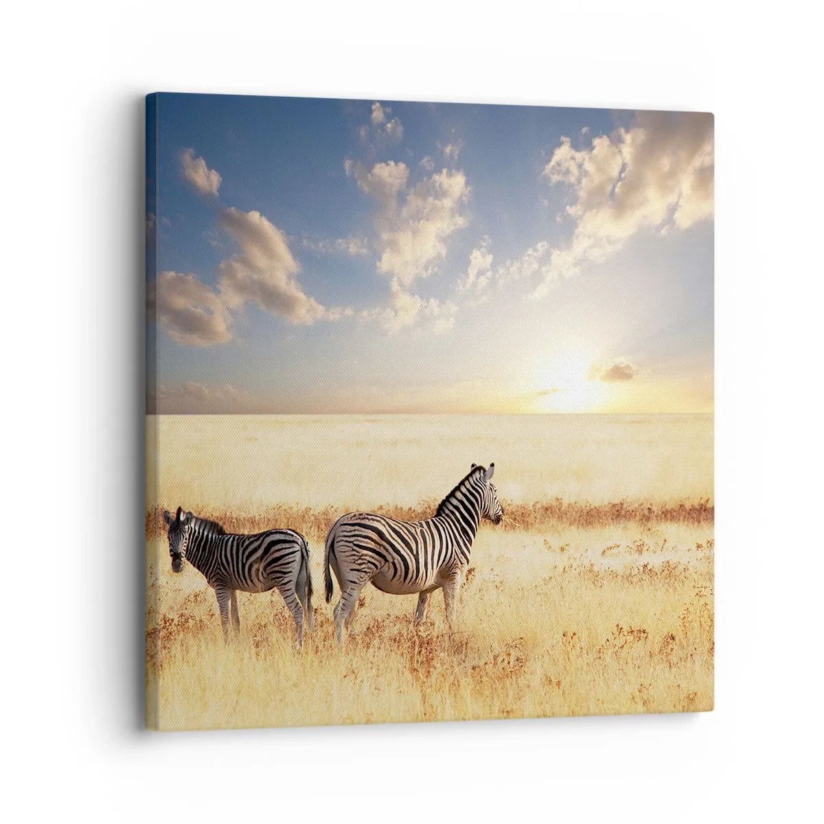 Obraz na płótnie - Idź stąd, nie mąć spokoju - 30x30 cm