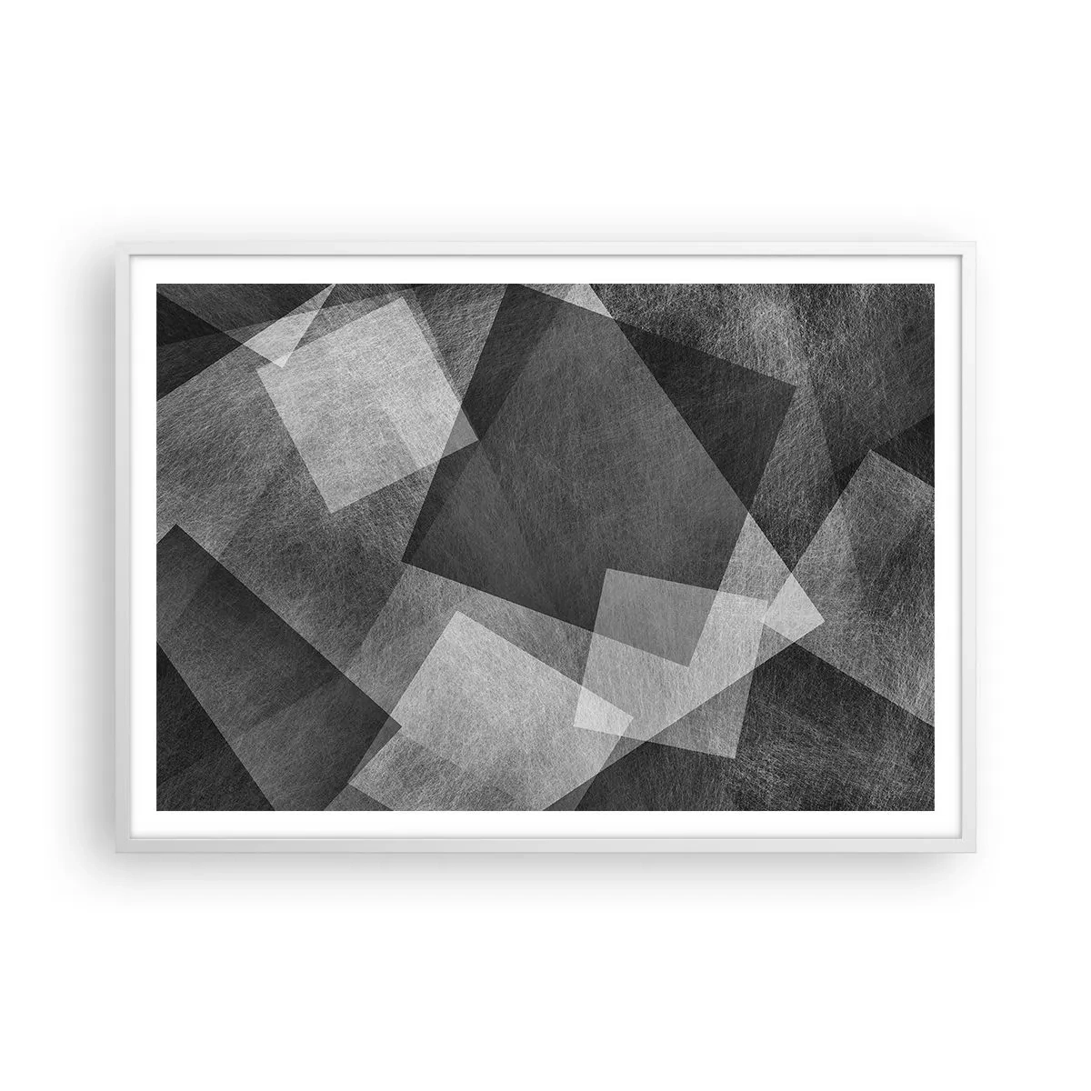 Plakat w białej ramie - Odwieczny symbol trwałości i porządku - 100x70 cm