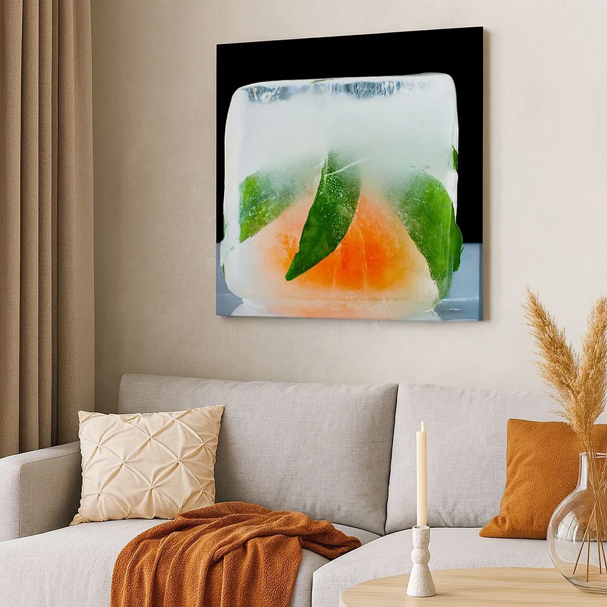 Obraz na płótnie - Świeżość i ochłoda - 30x30 cm