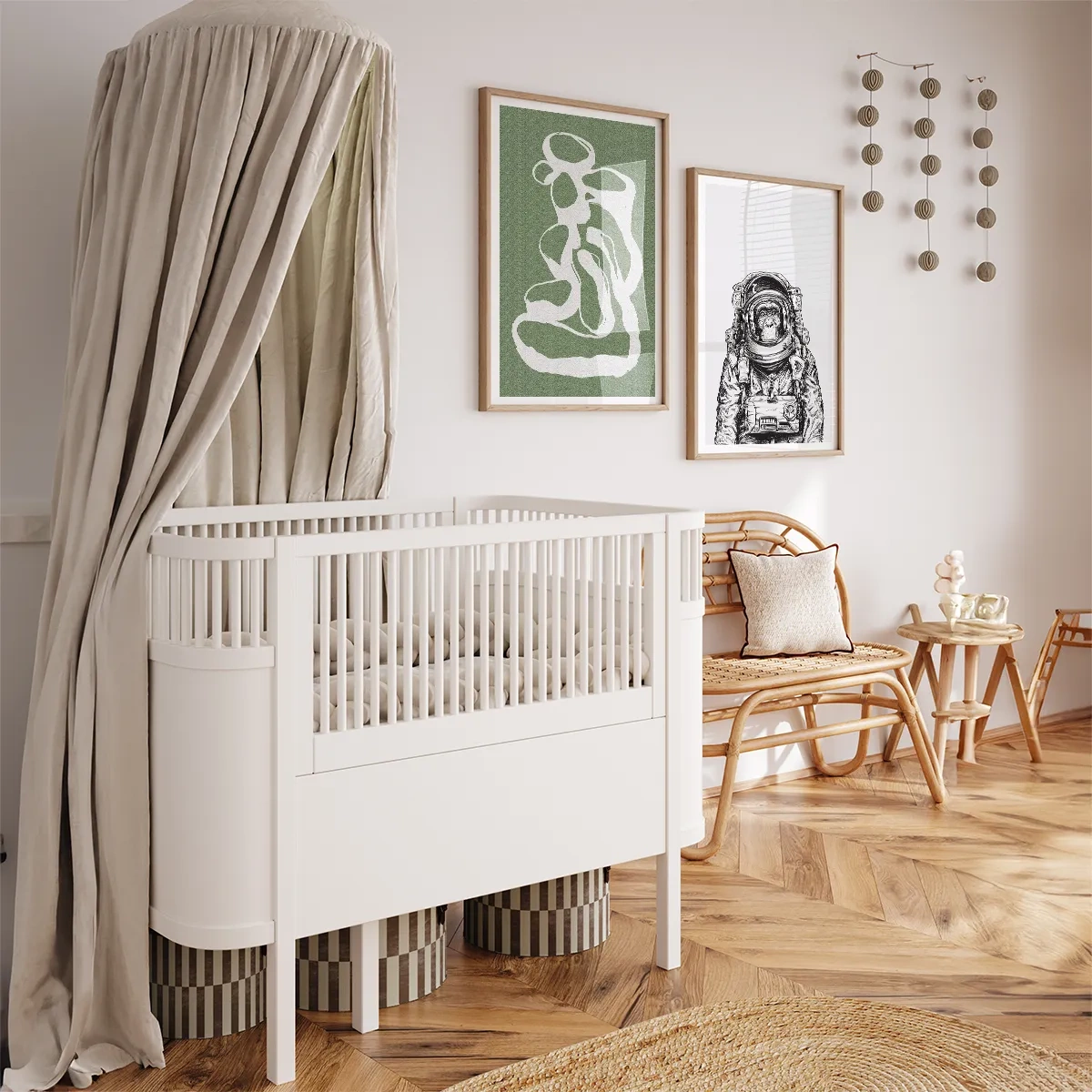 Cosmonaut - Inspiracja do pokoju dziecięcego