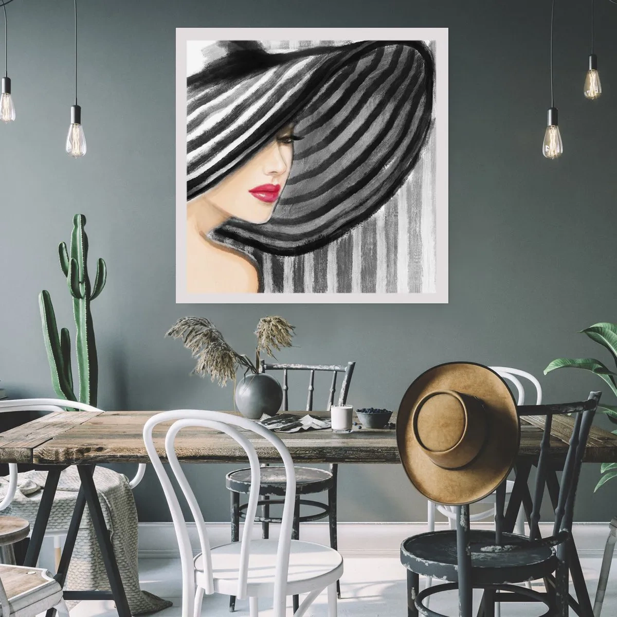 Plakat - Gdzie ciebie szukać? - 40x40 cm