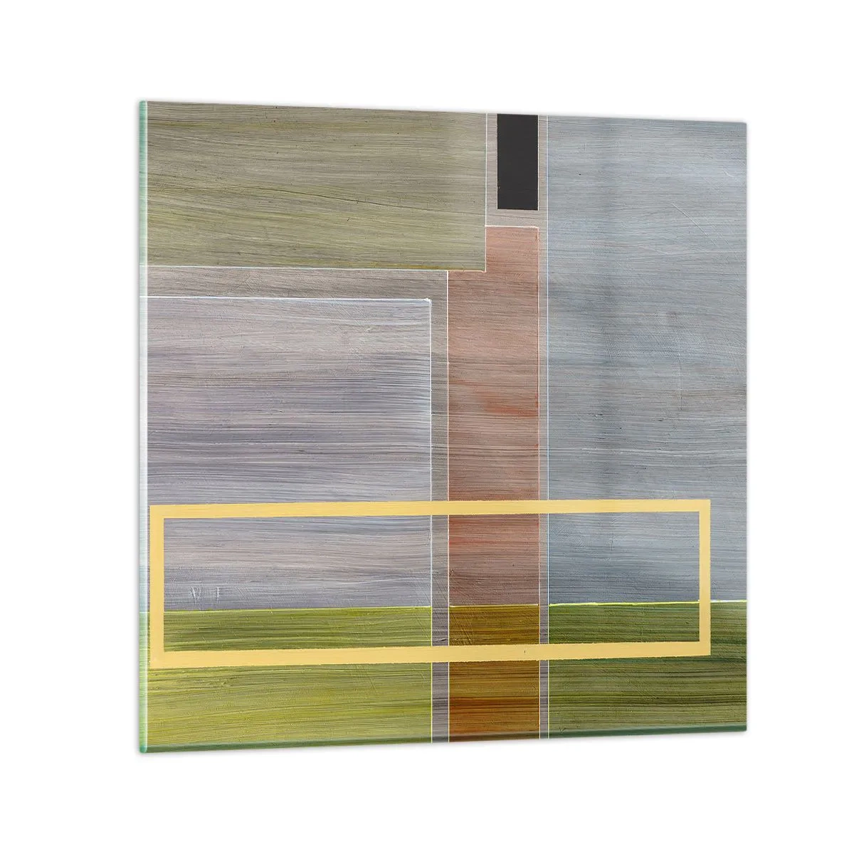 Obraz na szkle - Prosto i spokojnie - 70x70 cm