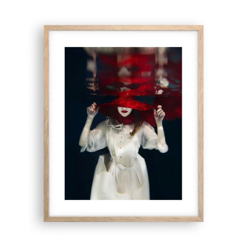 Plakat w ramie jasny dąb - Dziwożona - 40x50 cm