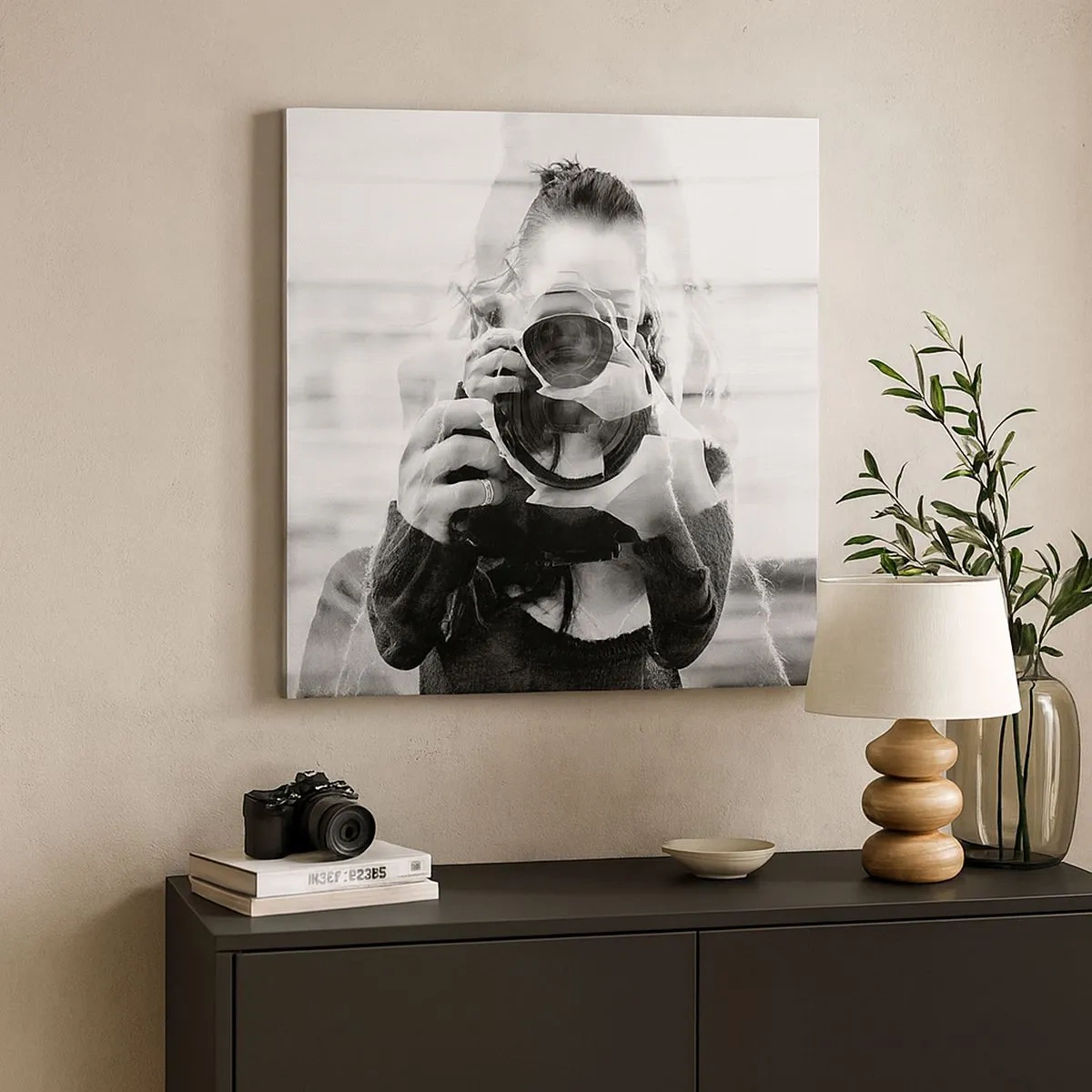 Obraz na płótnie - Twórca i tworzywo - 30x30 cm