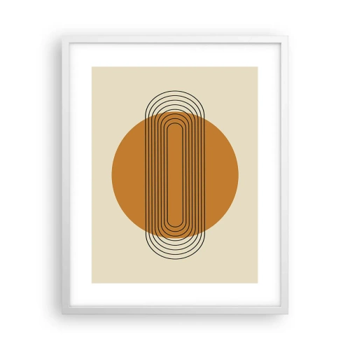 Plakat w białej ramie - Plan doskonały - 40x50 cm