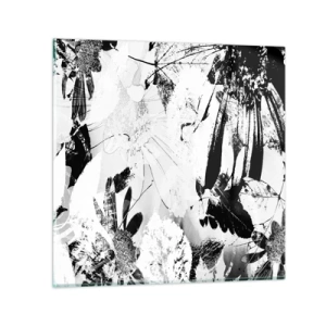 Obraz na szkle - Jesień w negatywie - 60x60 cm