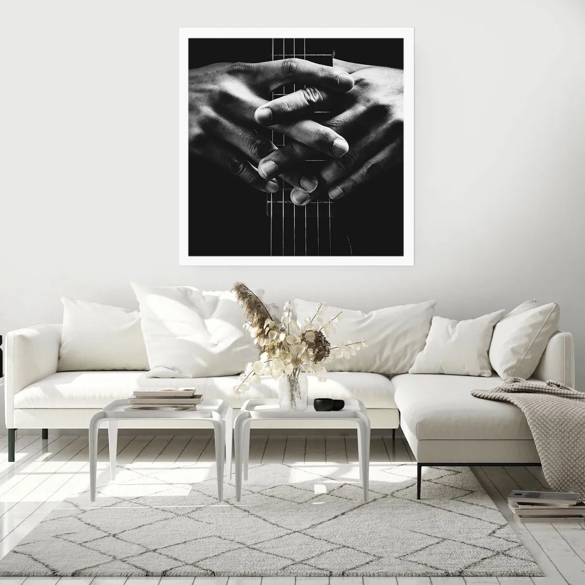 Plakat - Modlitwa artysty - 60x60 cm