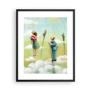 Plakat w czarnej ramie - Za swoim marzeniem - 40x50 cm