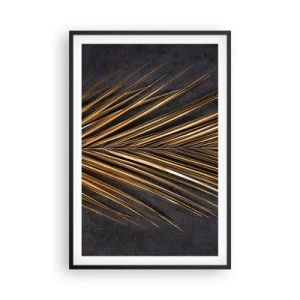 Plakat w czarnej ramie - Złoto tropików - 61x91 cm