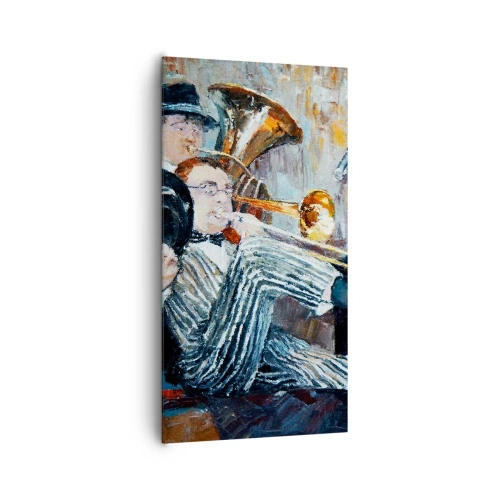Obraz na płótnie - Cały ten jazz - 65x120 cm