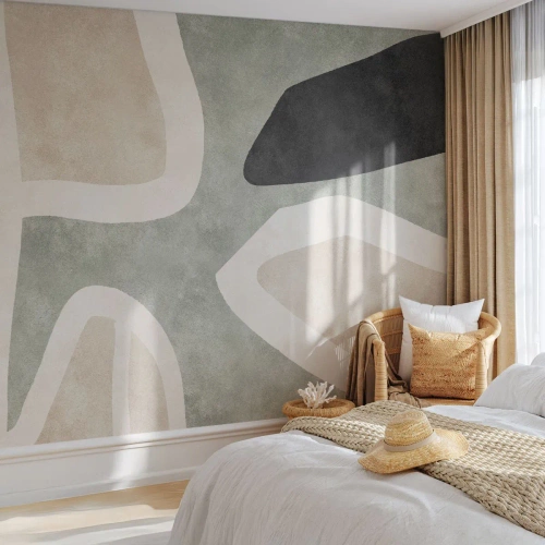 Fototapeta na wymiar Premium Sand - Kompozycja z motywem czerni - Abstrakcja, Minimalizm, Sztuka Współczesna