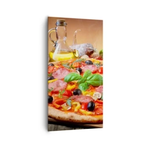 Obraz na płótnie - Z prawdziwie włoskim smakiem - 65x120 cm