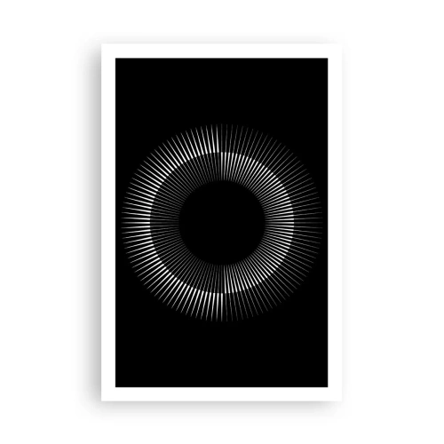 Plakat - Czarne Słońce - 61x91 cm