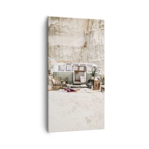 Obraz na płótnie - Podróż czas zacząć - 55x100 cm