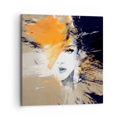 Obraz na płótnie - I staje się światło - 70x70 cm
