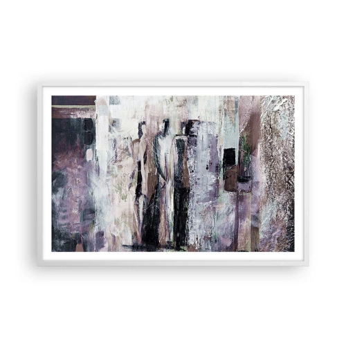 Plakat w białej ramie - Tajemnicza trójka - 91x61 cm